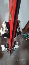 2 paia di sci e 2 paia di scarponi e racchetti jun