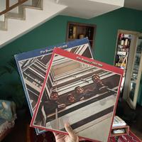 Collezione doppio vinile Beatles blu/rosso EMI ita