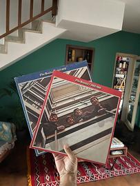 Collezione doppio vinile Beatles blu/rosso EMI ita