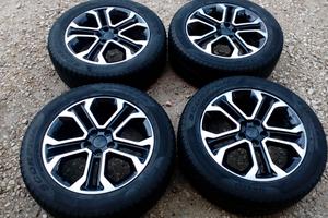 Cerchi e gomme termiche nuove 18 originali jeep