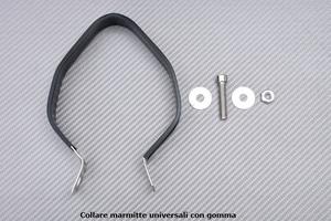 Collare marmitte universali con gomma