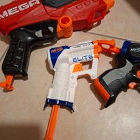 pistole nerf giocattolo