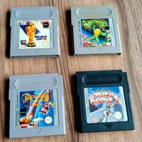 Set 4 giochi Nintendo Game Boy dmg