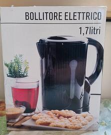 Bollitore elettrico 1,7 litri NUOVO