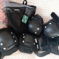 Set protezioni roller adulto FIT 500 nere OXELO