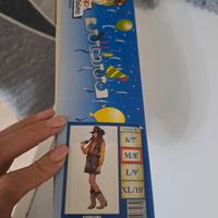 Vestito Carnevale della Cowgirl 8 anni "Venezia