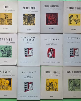 Testi rappresentazioni operistiche