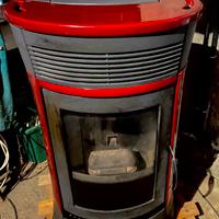 Stufa a pellet cherie edilkamin canalizzata 2 vie