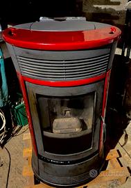 Stufa a pellet cherie edilkamin canalizzata 2 vie