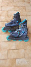 Rollerblade blu taglia 35