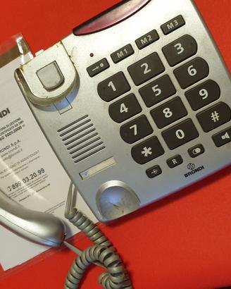Telefono fisso per anziani con vivavoce
