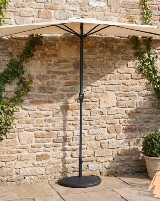Ombrellone da giardino a semicerchio