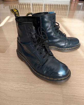 Stivaletti stringati Dr. Martens - Navy Blu