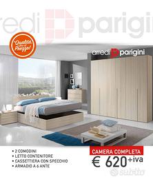 Camera da letto moderna - 3 colori a scelta - Ap'2