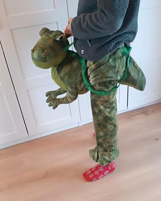 vestito di carnevale da dinosauro