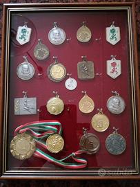bacheca apribile 24x31x2.5 + 19 medaglie sportive