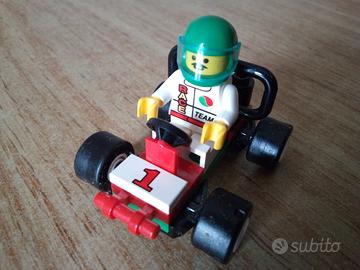 Lego go kart con autista