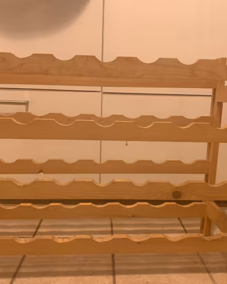 Scaffale portabottiglie cantinetta