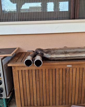 Golf 6 gtd terminale scarico piu sotto paraurti po