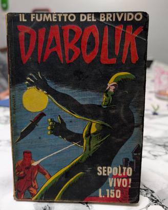 Diabolik N.8 Prima Serie Ingoglia