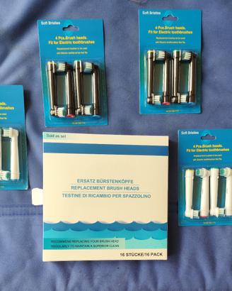 testine ricambio per spazzolino elettrico Oral B