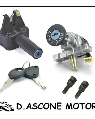 KIT SERRATURE BLOCCHETTO CHIAVI SEL MBK BOOSTER SP