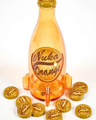 Replica Fallout Nuka Cola Orange Glass e 10 tappi