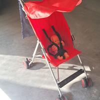 Passeggino leggero rosso
