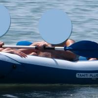 Kajak gonfiabile 3 posti