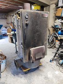 Caldaia a sansa, nocciolino con motore nuovo