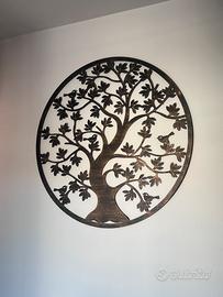 Albero della Vita in metallo- decorazione parete
