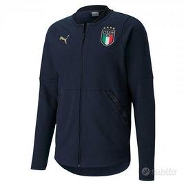 Felpa Calcio PUMA ORIGINALE + Sacca  FIGC