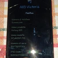 Samsung A03 [Samsung A12]  150 euro tutti due 