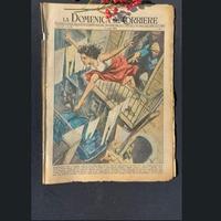 La Domenica del Corriere 3 luglio 1955 Futurismo