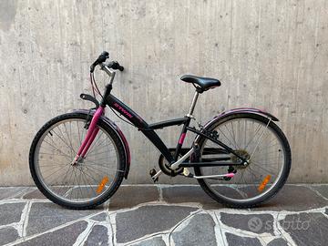 Bici 24 bambina ragazza B-TWIN