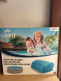 Telo Solare per Piscina Rotonda Crivit Ø 354 cm
