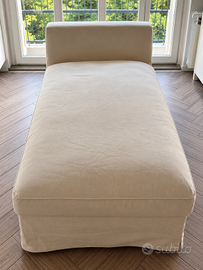 Chaise longue IKEA GRÖNLID bianca – ottime condizi