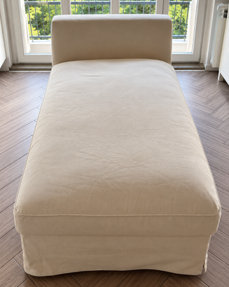 Chaise longue IKEA GRÖNLID bianca – ottime condizi