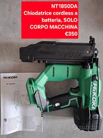 chiodatrice a batteria HIKOKI NT1850DA 