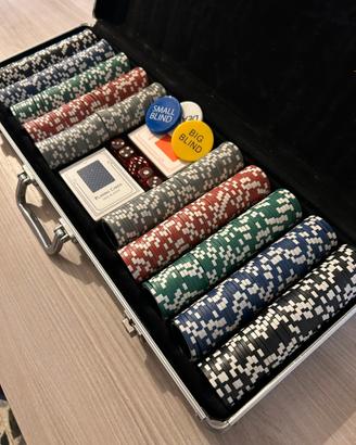 Set Poker 500 Chios con valigetta in alluminio