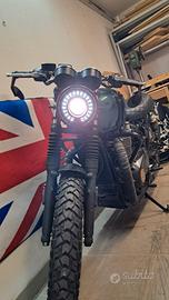 Faro cafe racer CYCLOPS LED nero
