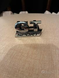 Scritta gt sport golf 5