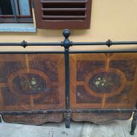 Vecchia struttura letto