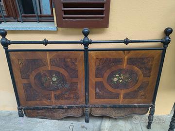 Vecchia struttura letto