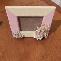 🌷 Mini portafoto decorato con rose in rilievo 🌷