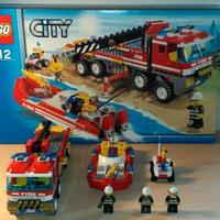 LEGO City Off-Road Fire Truck & Fireboat 7213