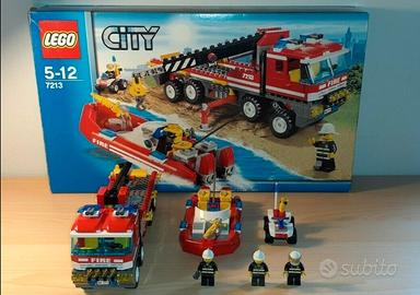 LEGO City Off-Road Fire Truck & Fireboat 7213