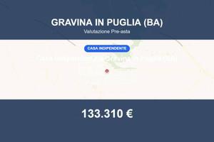 Immobile in asta di 225 m² a Gravina in Puglia