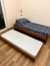 Letti singoli componibili in matrimoniale