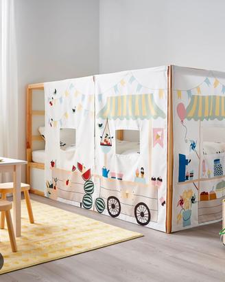 IKEA KURA tenda letto bancarella mercato NUOVA